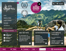 Tablet Screenshot of hotel-stadt-wien.com